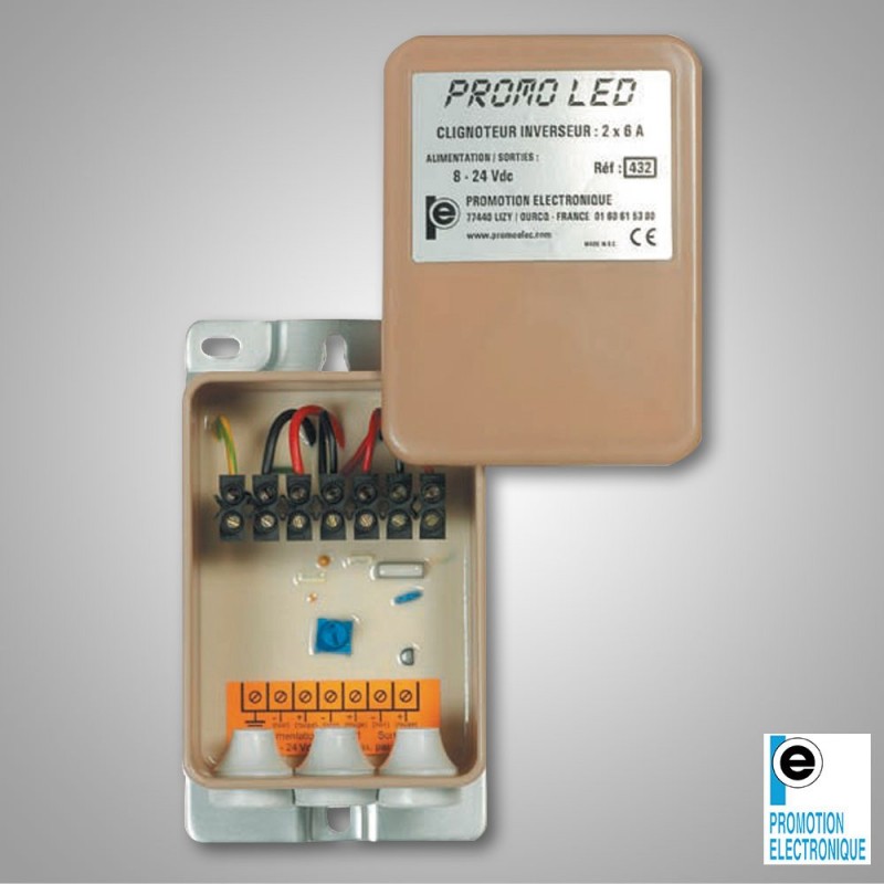 Gradateur LED auto et manuel (1x5A)