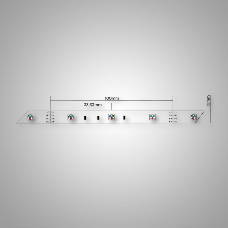 Flexstrip RGB 12V 500 PCB