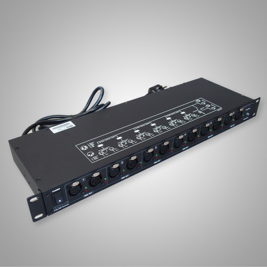 Distributeur DMX 6 voies 230V
