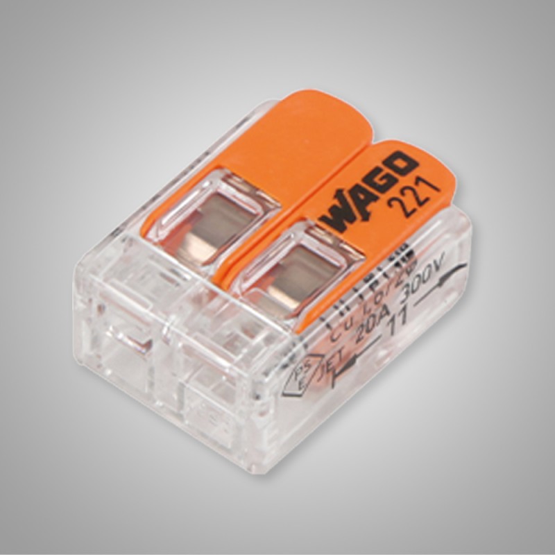 WAGO - Mini-borne d'installation universelle - 5 x 6mm2 - Ref
